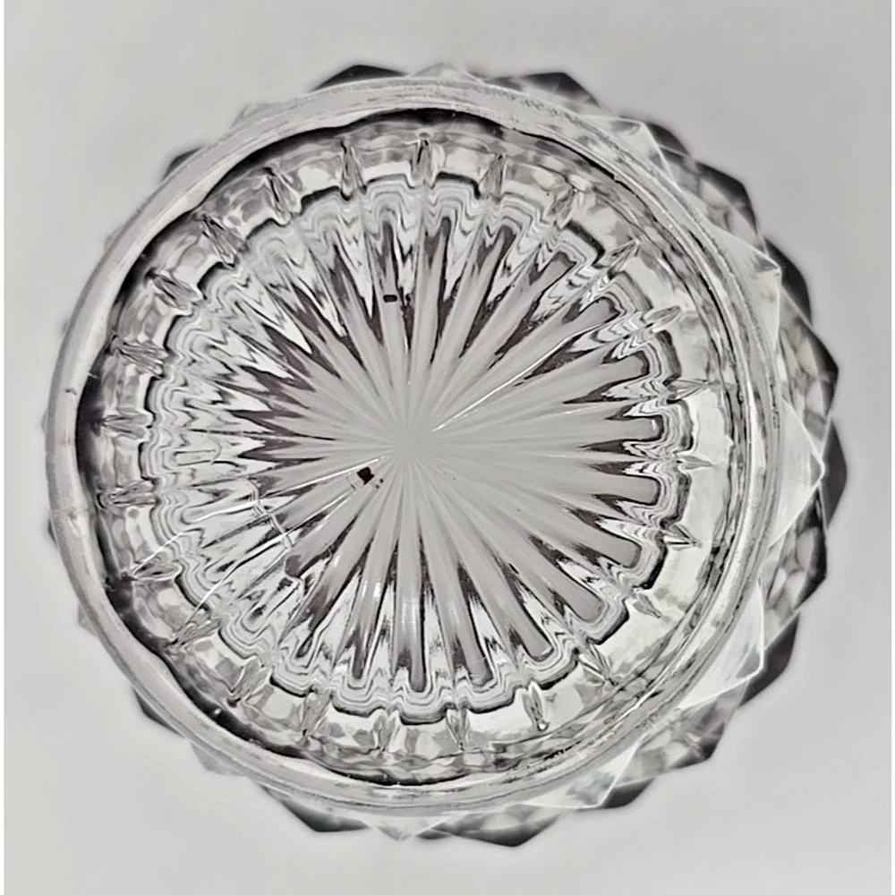 Vtg EAPG Fostoria American No 2056 Pattern Ruby Stained Glass Spooner‎ U174/1